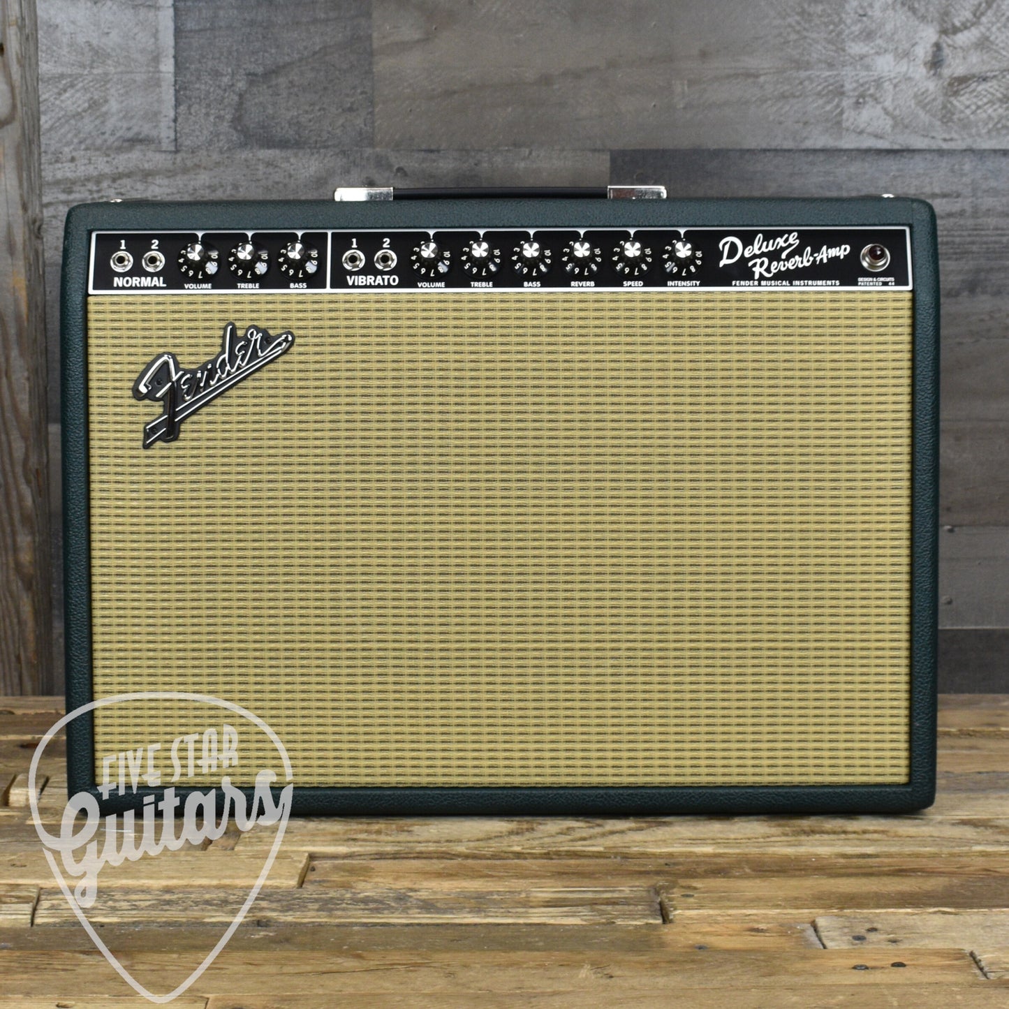 Fender 65 Deluxe Reverb British Racing Green