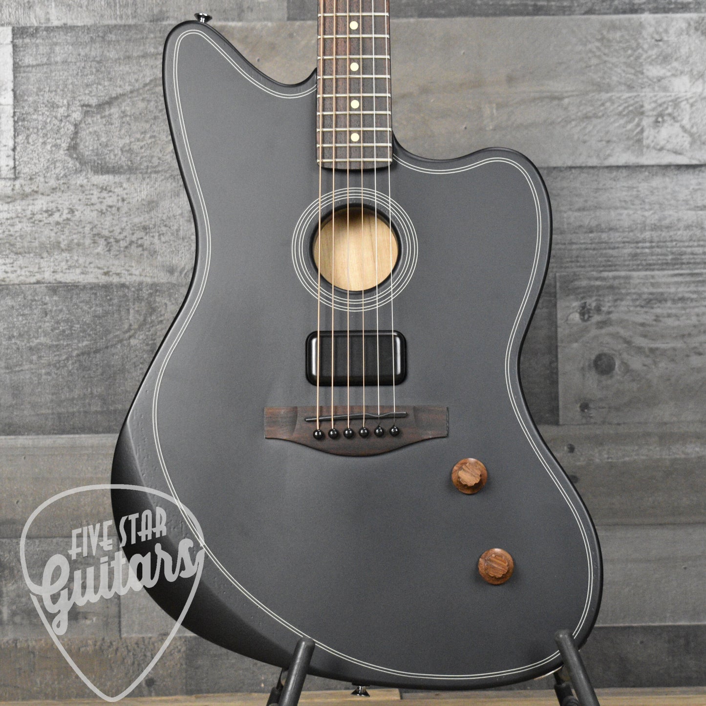 Fender Acoustasonic Standard Jazzmaster- Black