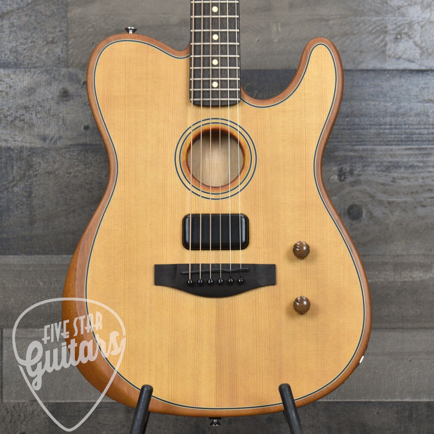 Fender Acoustasonic Standard Telecaster - Aged Natural