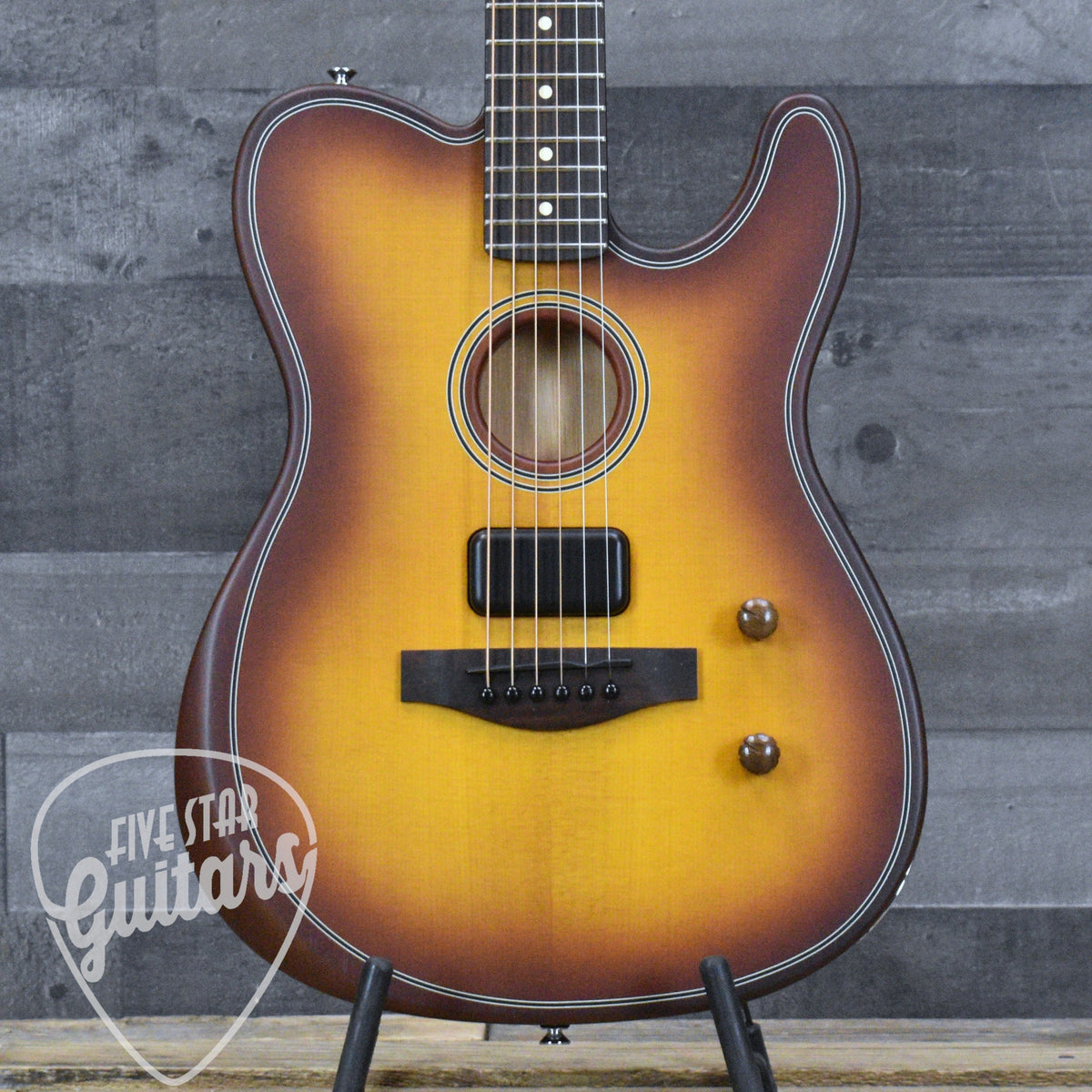 Fender Acoustasonic Standard Telecaster Honey Burst