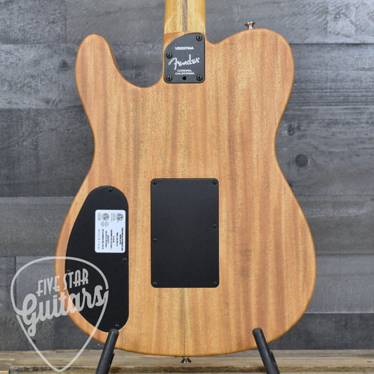 Fender American Acoustasonic Telecaster All-Mahogany - Natural with Deluxe Gig Bag
