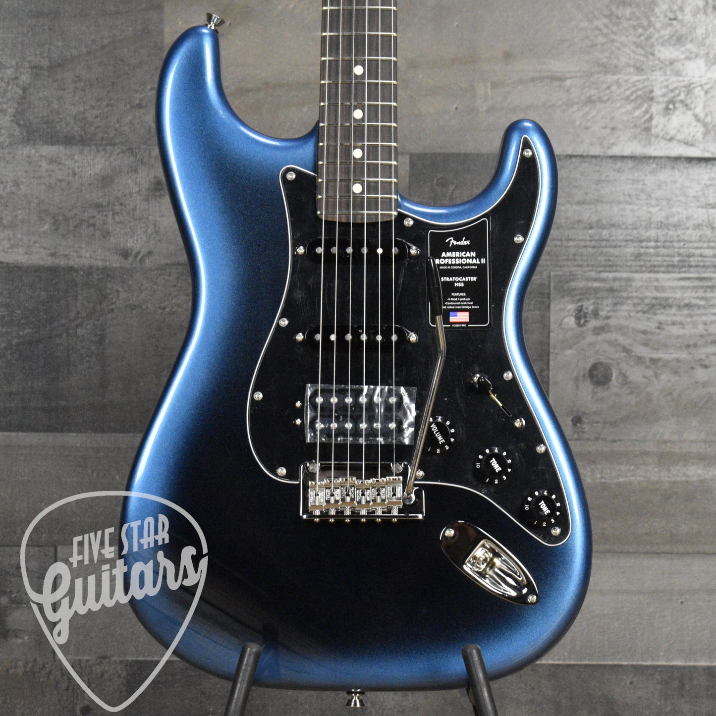 Fender American Professional II Stratocaster HSS - Dark Night with Hard Shell Case