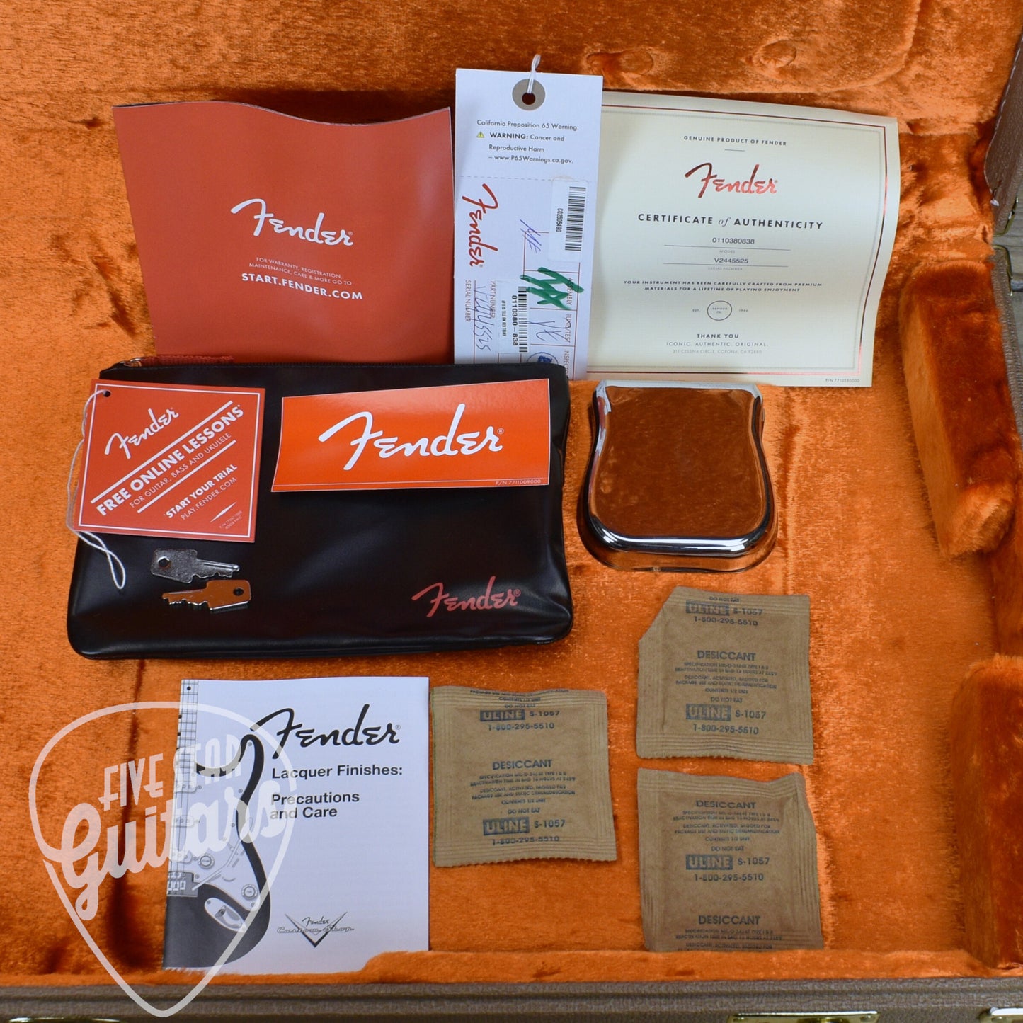 Fender American Vintage II 1963 Telecaster - Crimson Red Transparent with Hard Shell Case