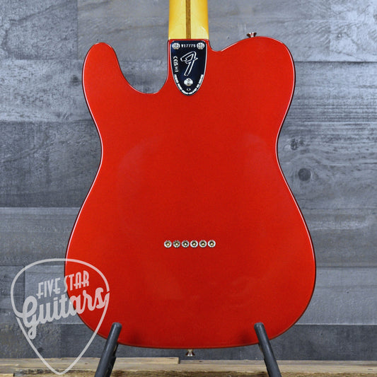 Fender American Vintage II 1972 Telecaster Thinline - Candy Apple Red with Hardshell Case