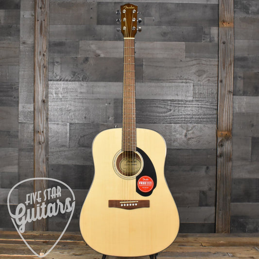 Fender CD-60S Dreadnought Acoustic Guitar Pack V2 - Natural