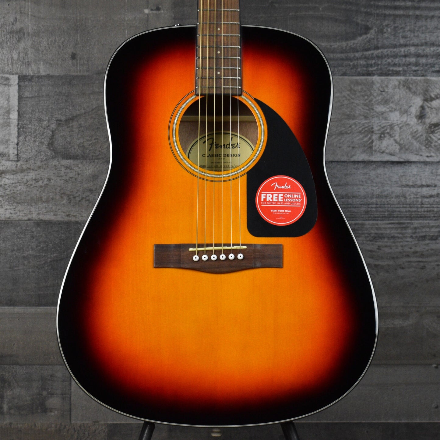 Fender CD-60 Dreadnought V3 - Sunburst with Hard Shell Case