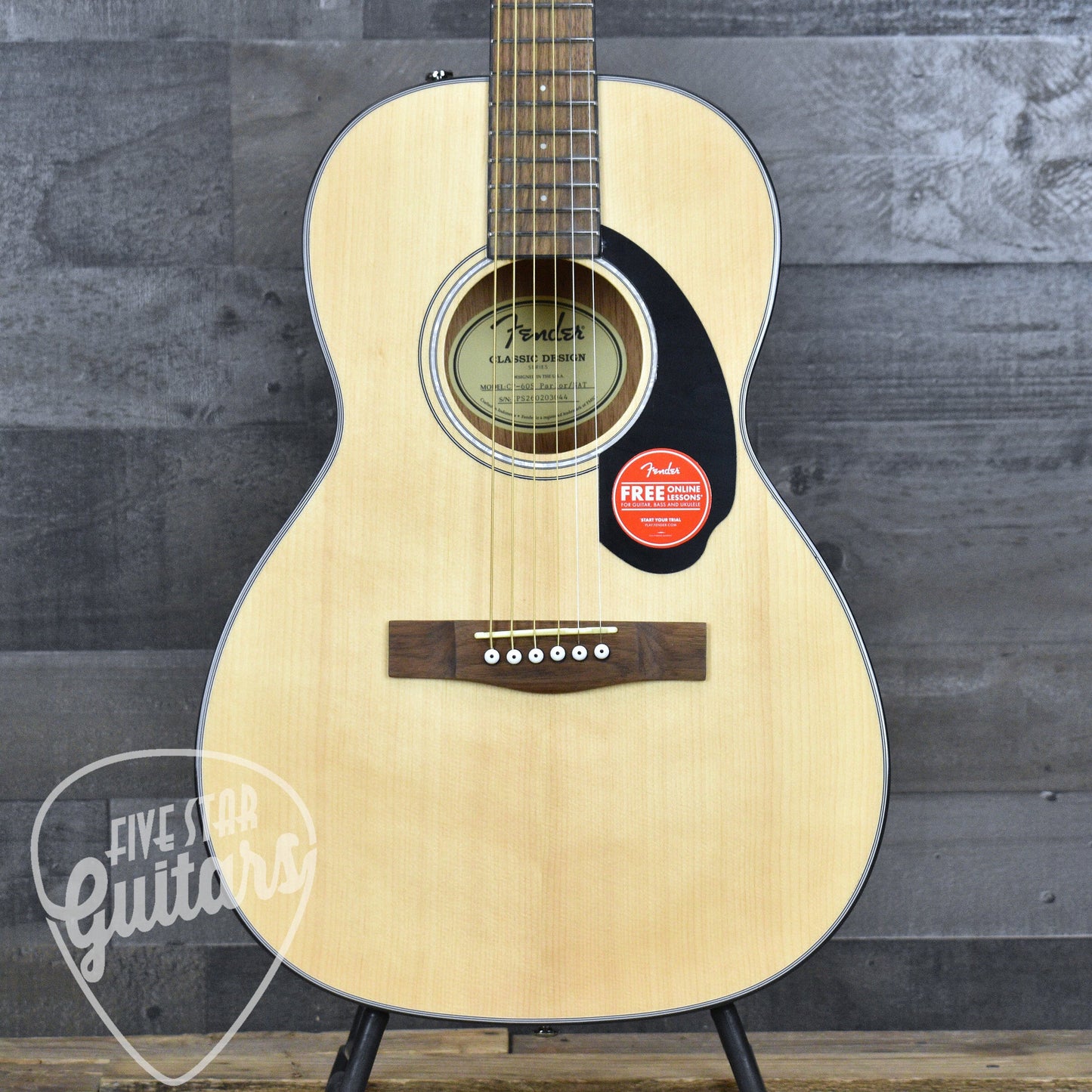 Fender CP-60S Parlor - Natural