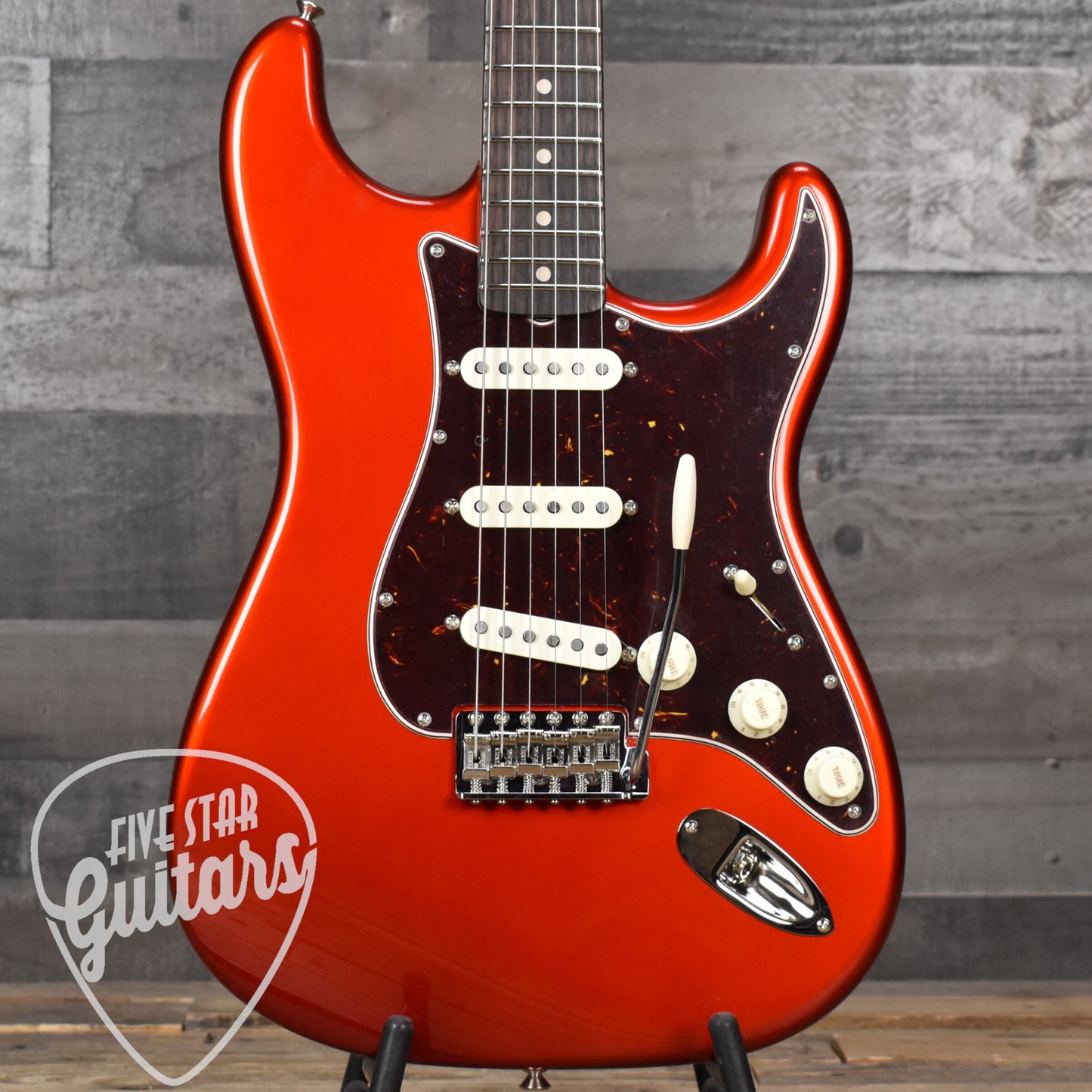 Fender Custom Shop '62 Reverse Stratocaster - NOS Frost Red with Hard Shell Case