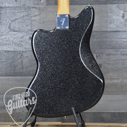 Fender Limited-Edition Gold Foil Jazzmaster - Black Sparkle with Gigbag