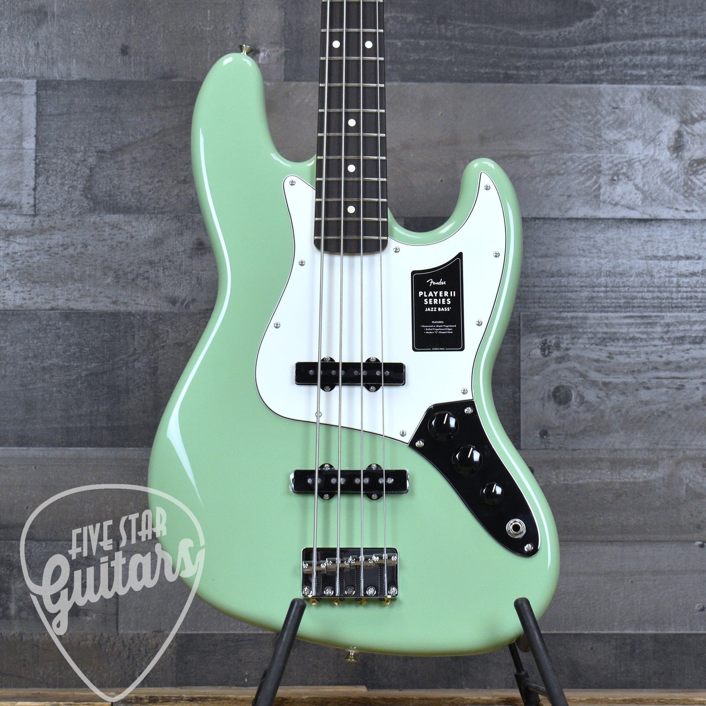 Fender Player II Jazz Bass Rosewood Fingerboard - Birch Green