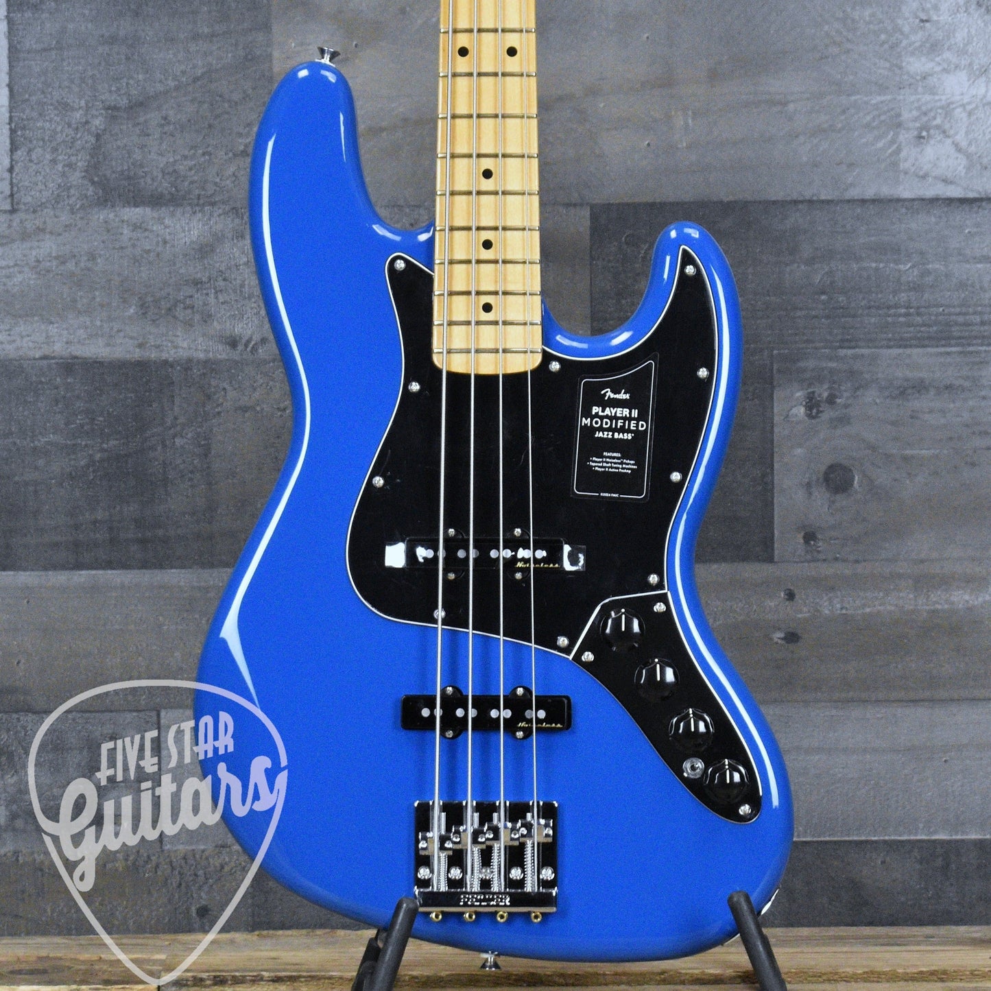 Fender Player II Modified Active Jazz Bass - Electric Blue