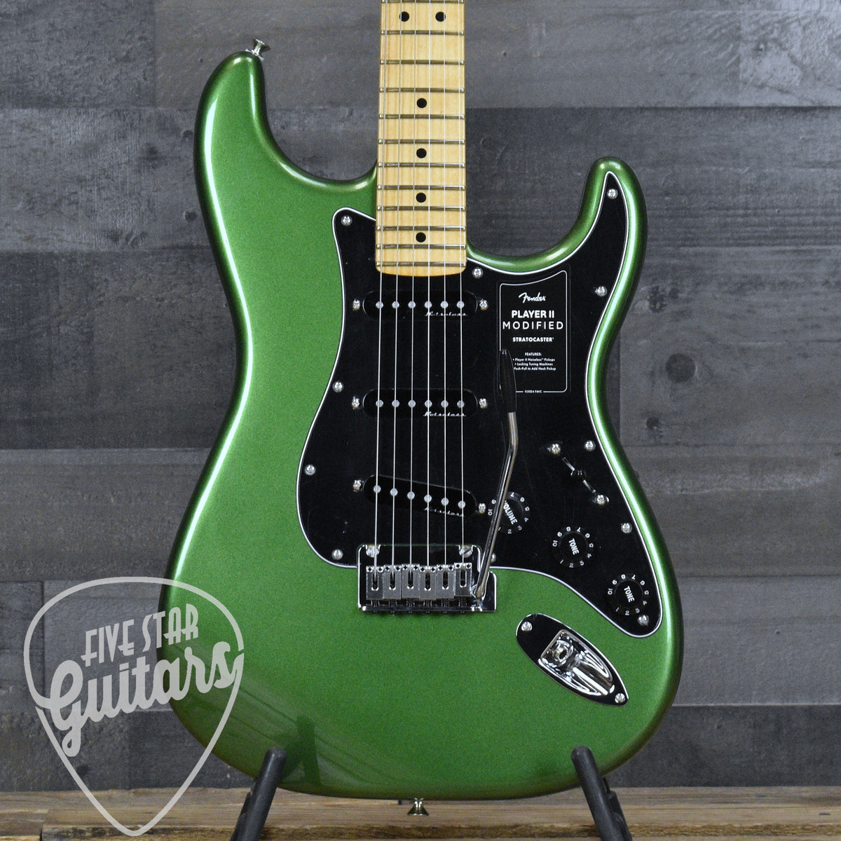 Fender Player II Modified Stratocaster - Harvest Green Metallic with Deluxe Gig bag