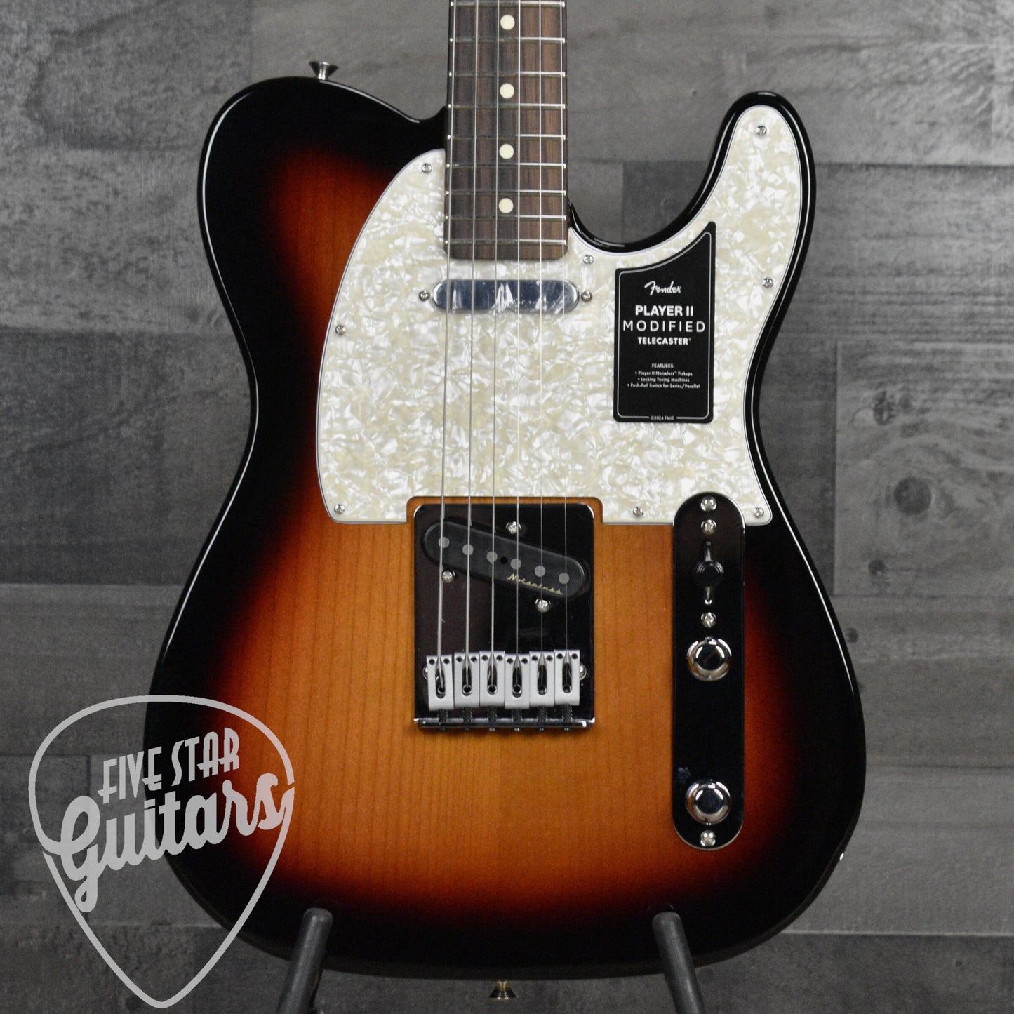 Fender Player II Modified Telecaster - 3 Tone Sunburst with Deluxe Gig Bag