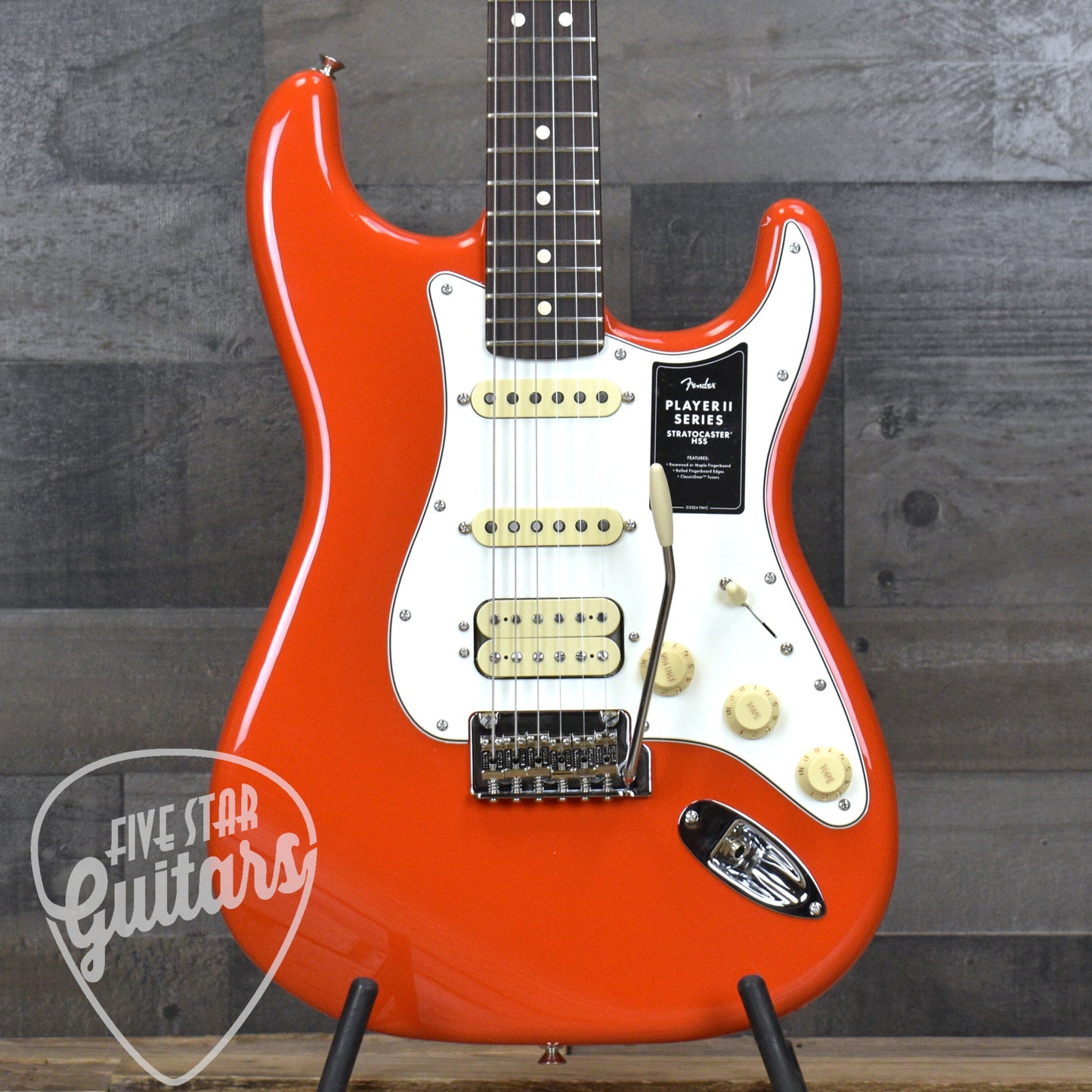 Fender Player II Stratocaster HSS - Coral Red