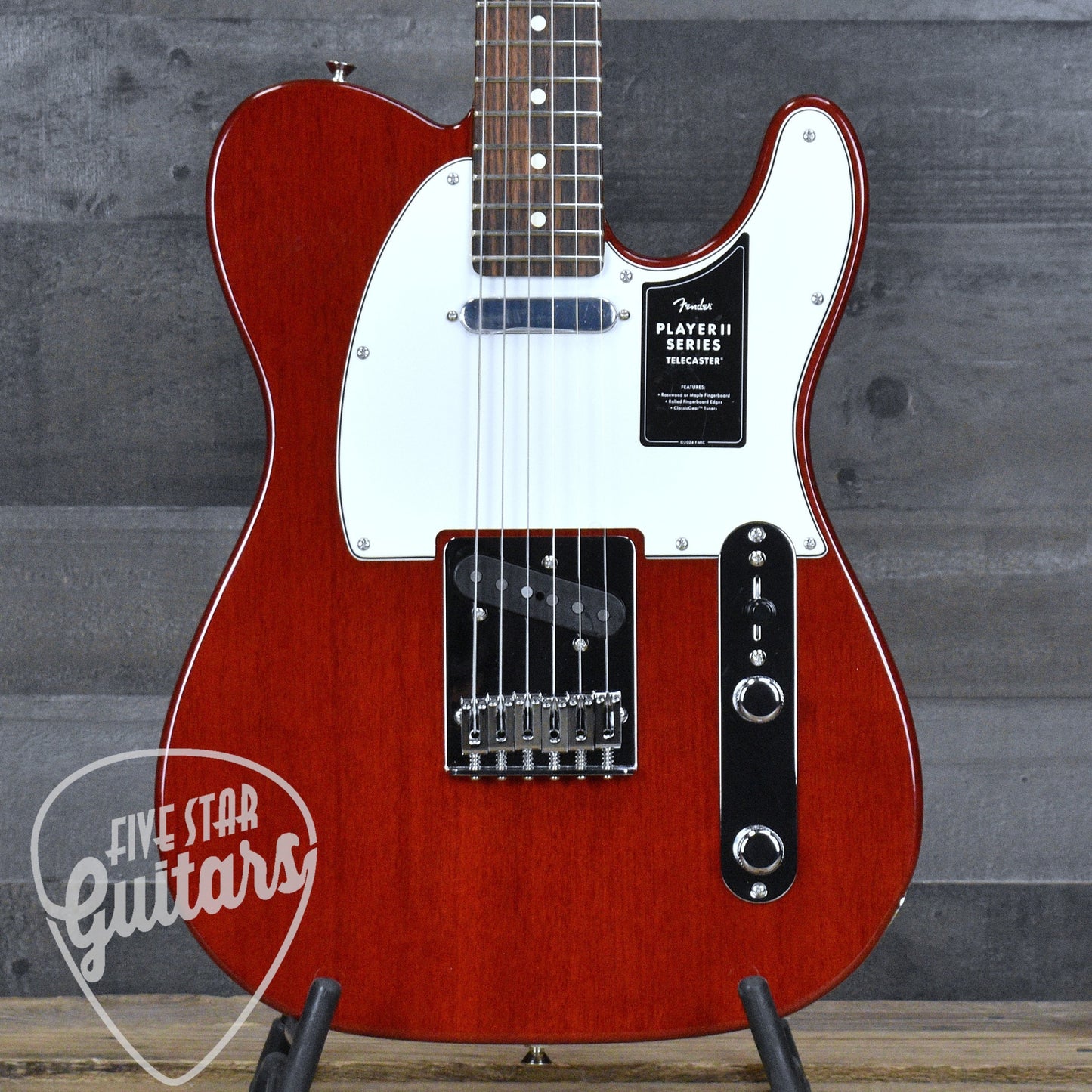 Fender Player II Telecaster Chambered Mahogany - Transparent Cherry