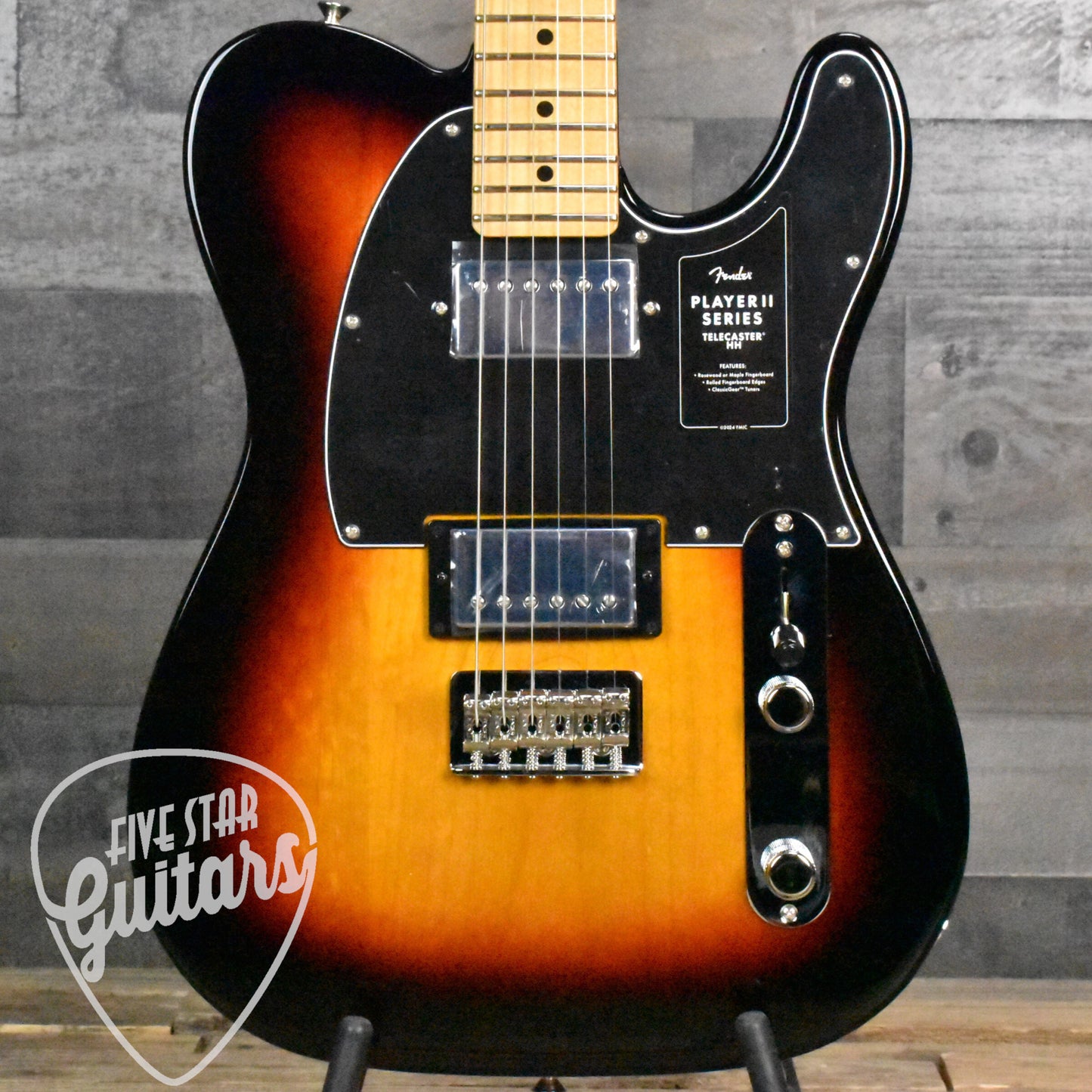 Fender Player II Telecaster HH Maple Fingerboard - 3-Color Sunburst