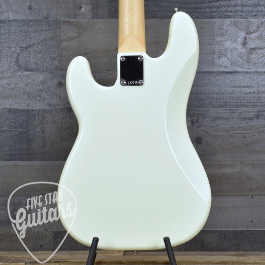 Fender Standard Precision Bass Maple Fingerboard - Olympic White