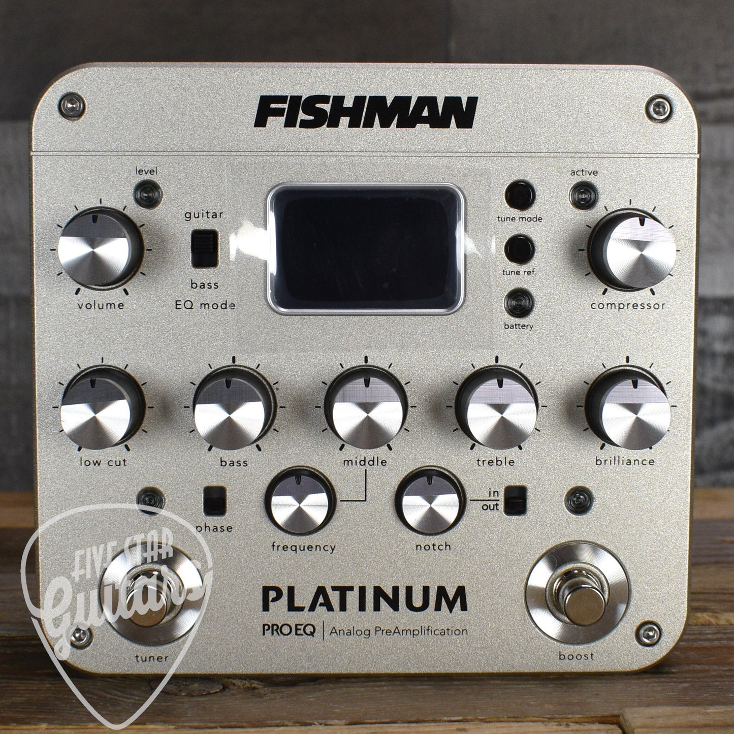 Fishman Platinum Pro EQ/DI Analog Preamp
