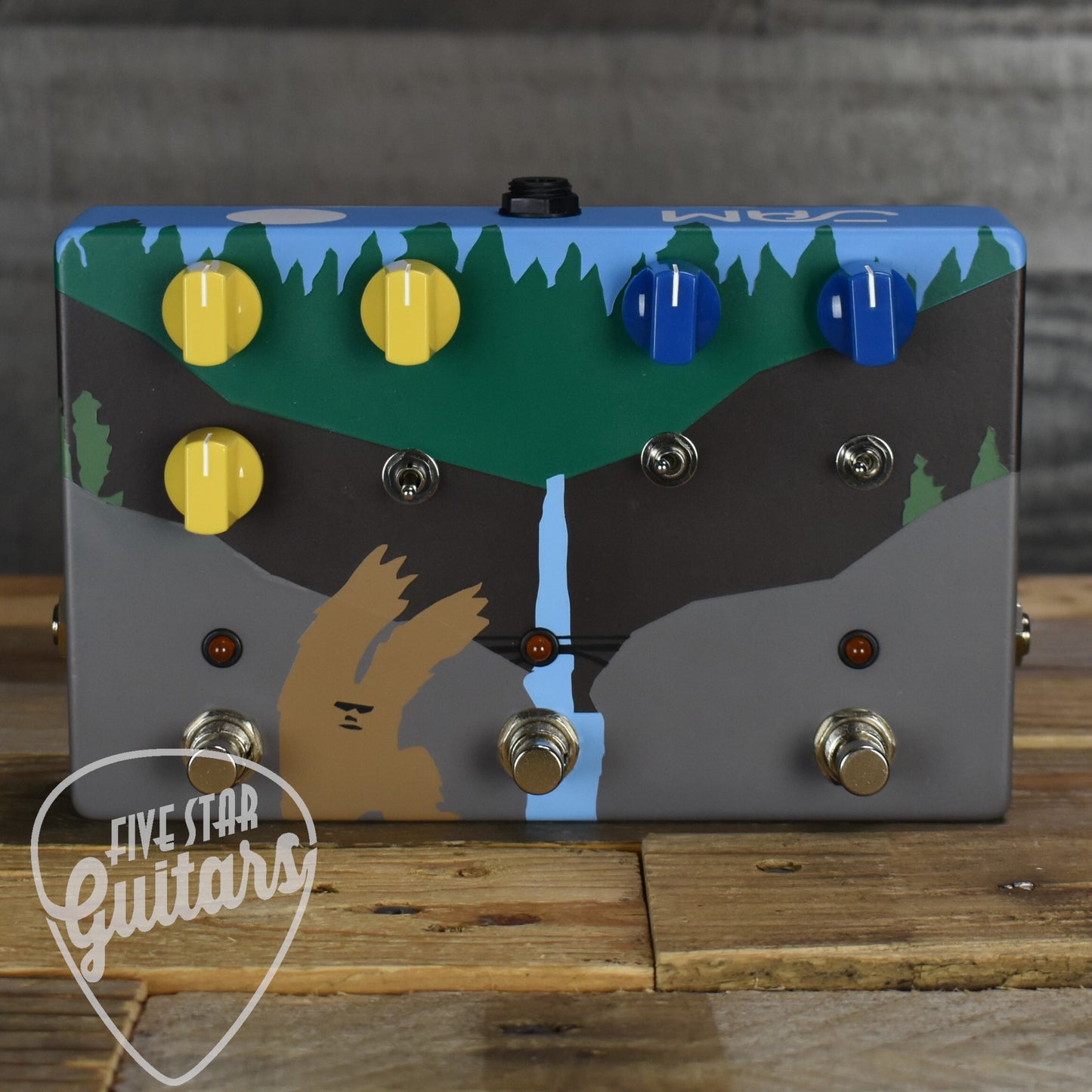 Five Star Select JAM Custom Shop "Multnomah Falls" Multi Pedal Chorus and Delay