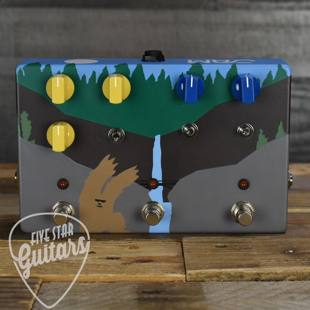 Five Star Select JAM Custom Shop "Multnomah Falls" Multi Pedal Chorus and Delay