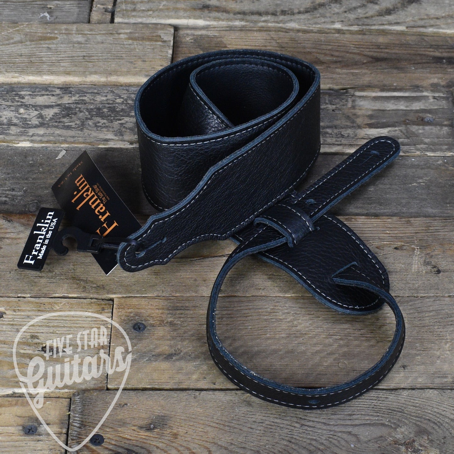 Franklin 2.5" Purist Glove Leather Guitar Strap