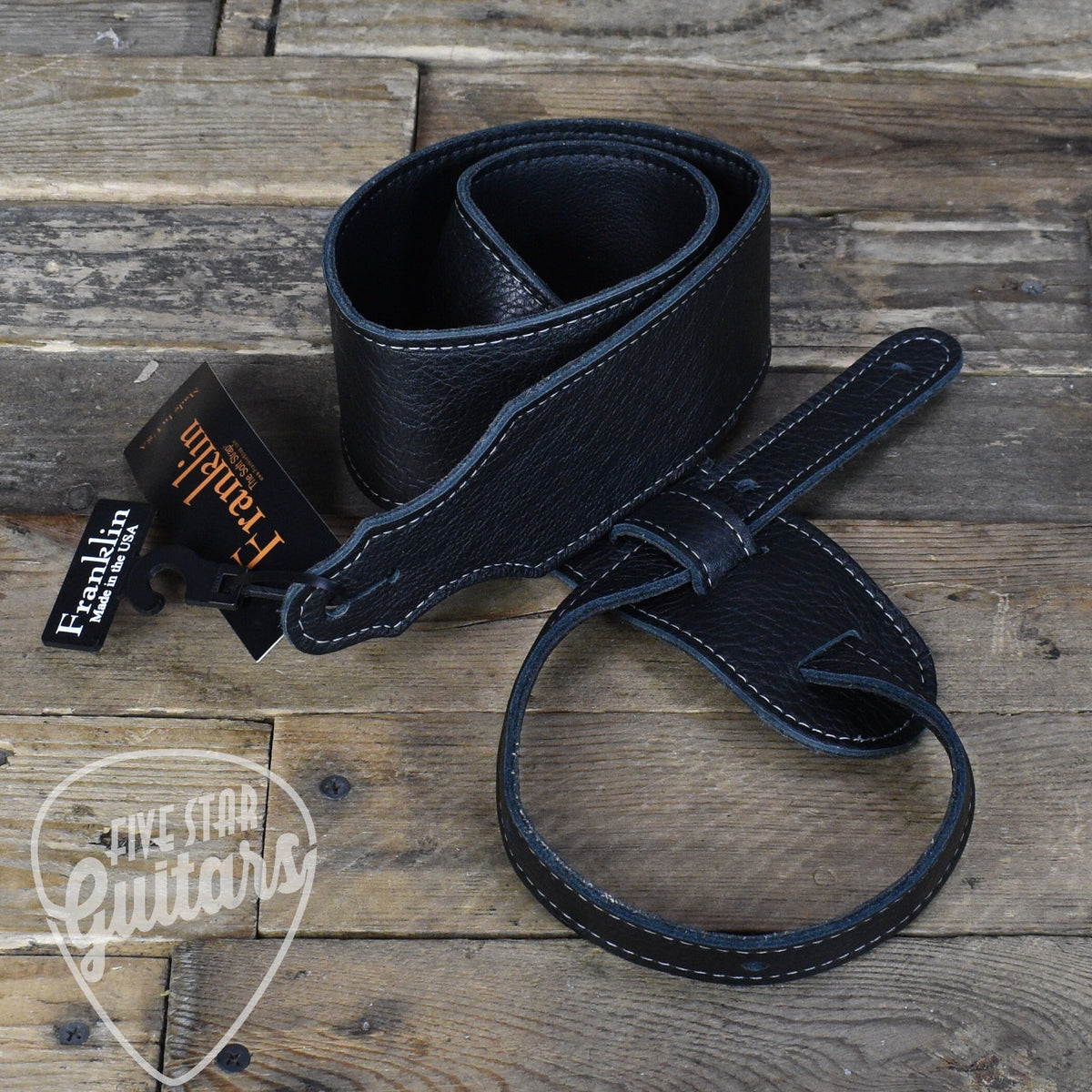 Franklin 2.5" Purist Glove Leather Guitar Strap