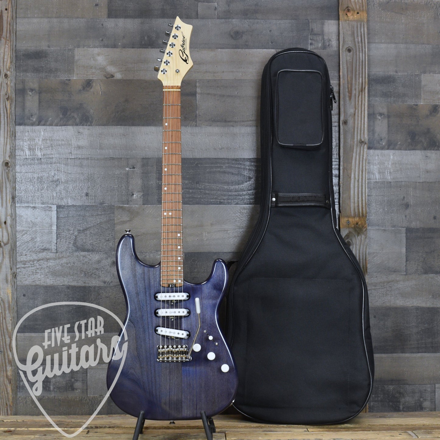 Gabriel Guitars Runabout - Midnight Purple with Gigbag