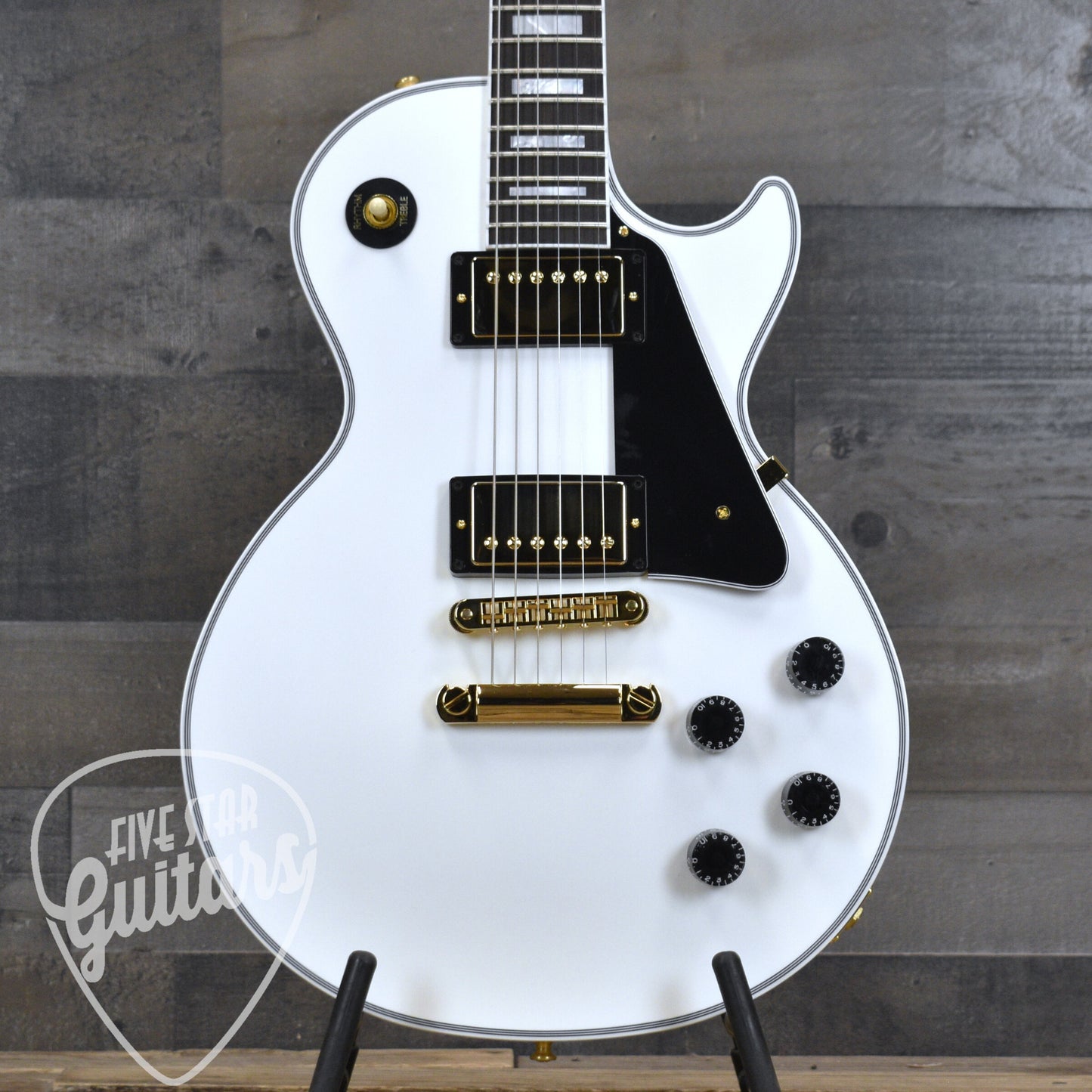 Gibson Custom Shop Les Paul Custom - Alpine White with Hardshell Case
