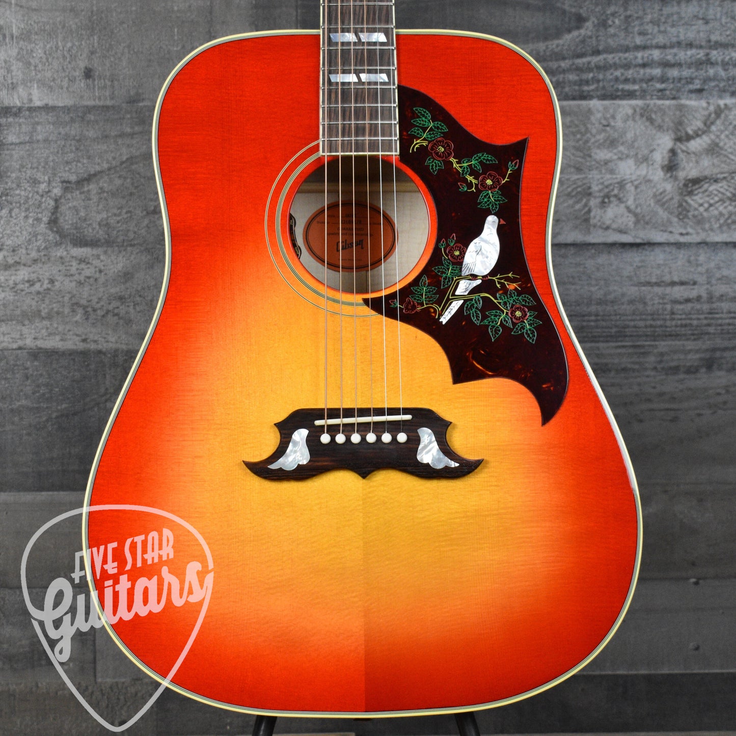 Gibson Dove Original - Vintage Cherry Sunburst with Hard Shell Case