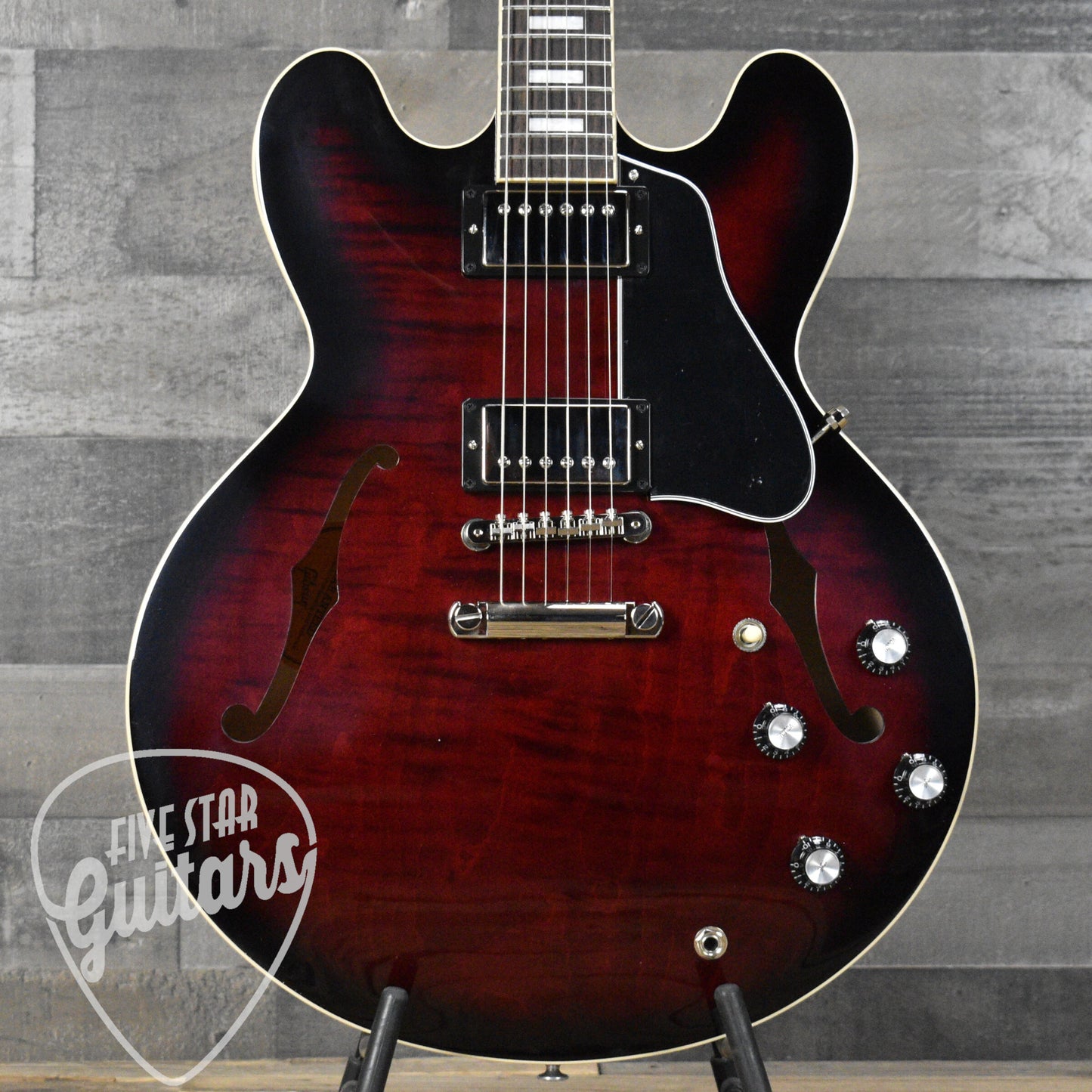 Gibson ES-335 Figured - Blood Moon Burst with Hard Shell Case