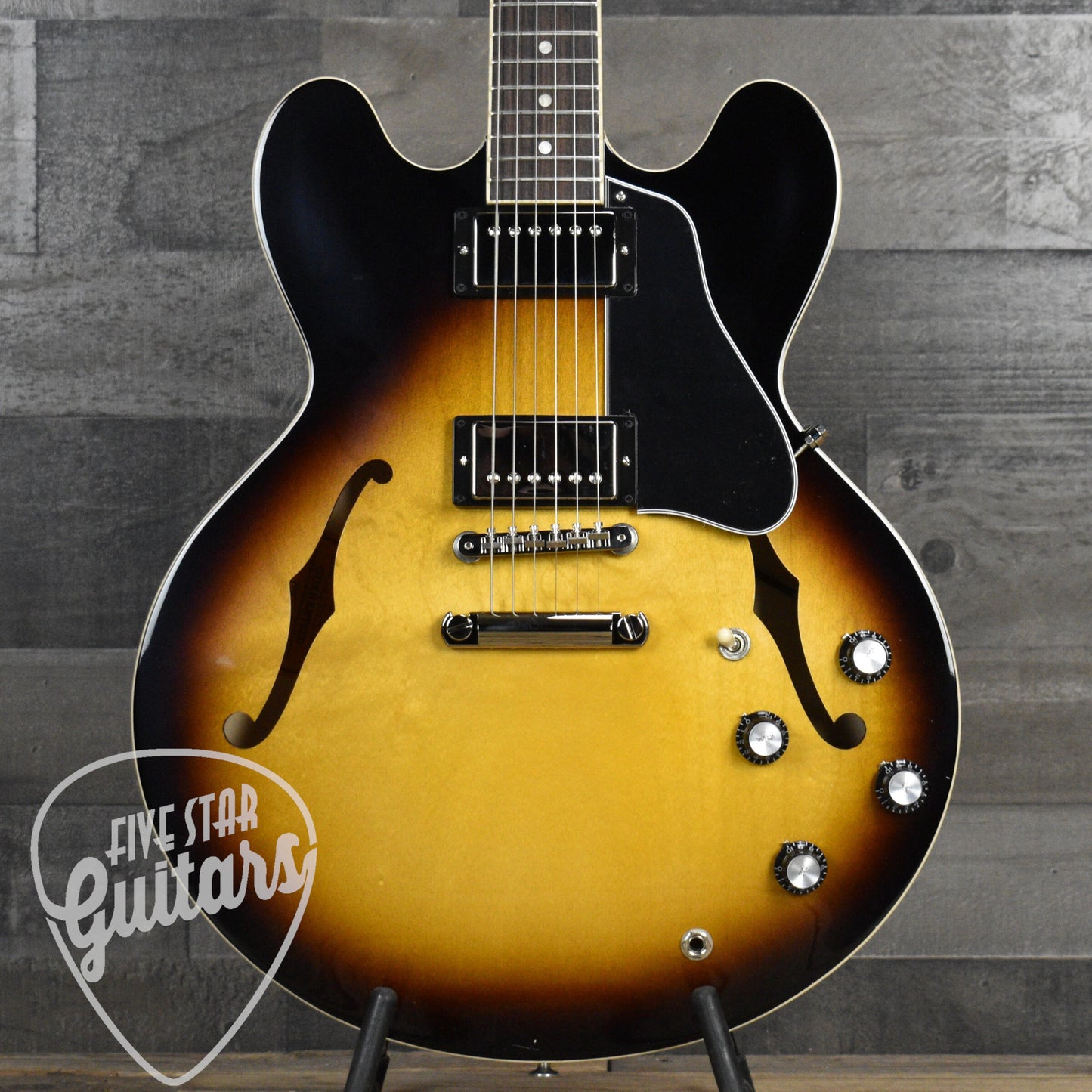 Gibson ES-335 - Vintage Burst with Hard Shell Case