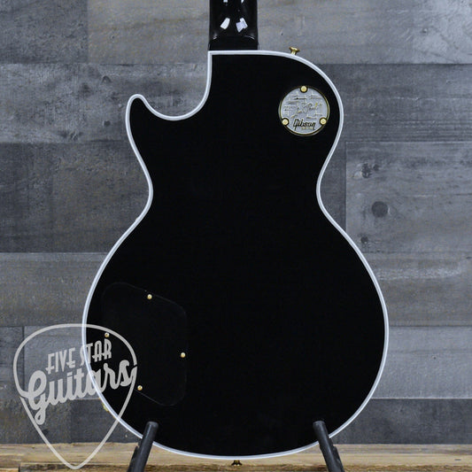 Gibson Les Paul Custom Long Scale - Ebony with Hardshell Case