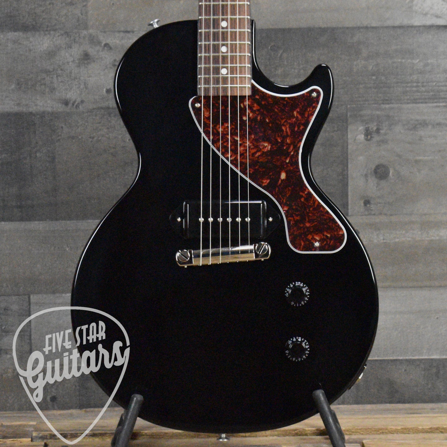 Gibson Les Paul Junior - Ebony with Hard Shell Case