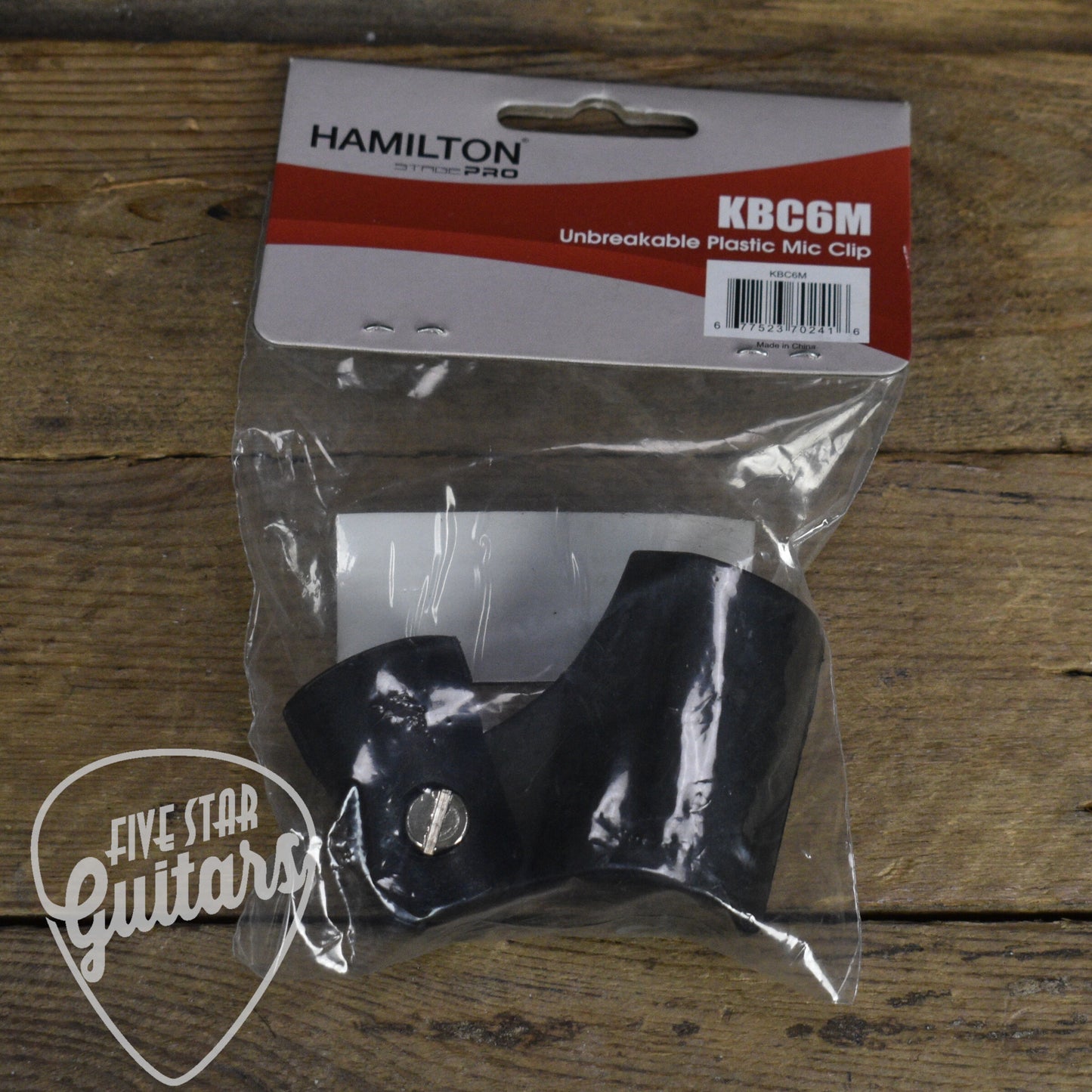 Hamilton StagePro Standard Unbreakable Microphone Clip