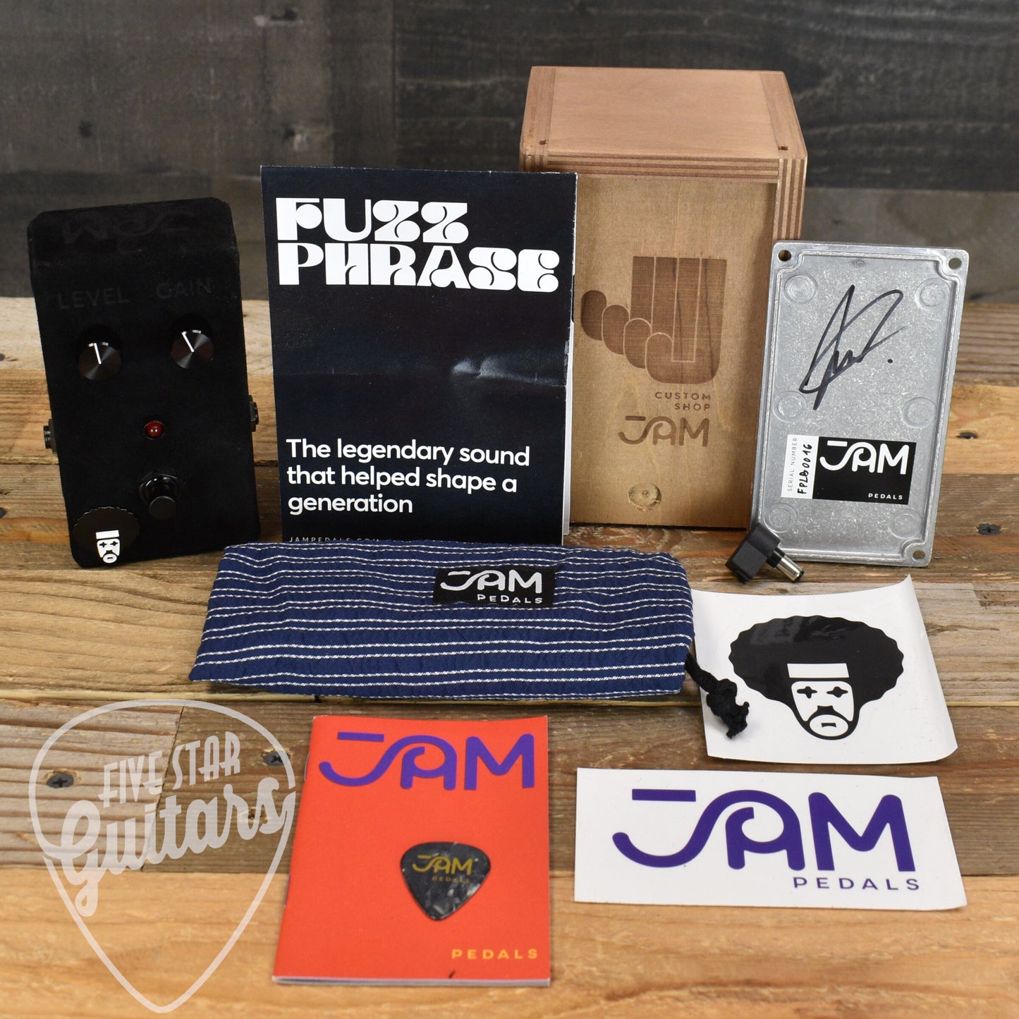 JAM Pedals Black Fuzz Phrase Limited