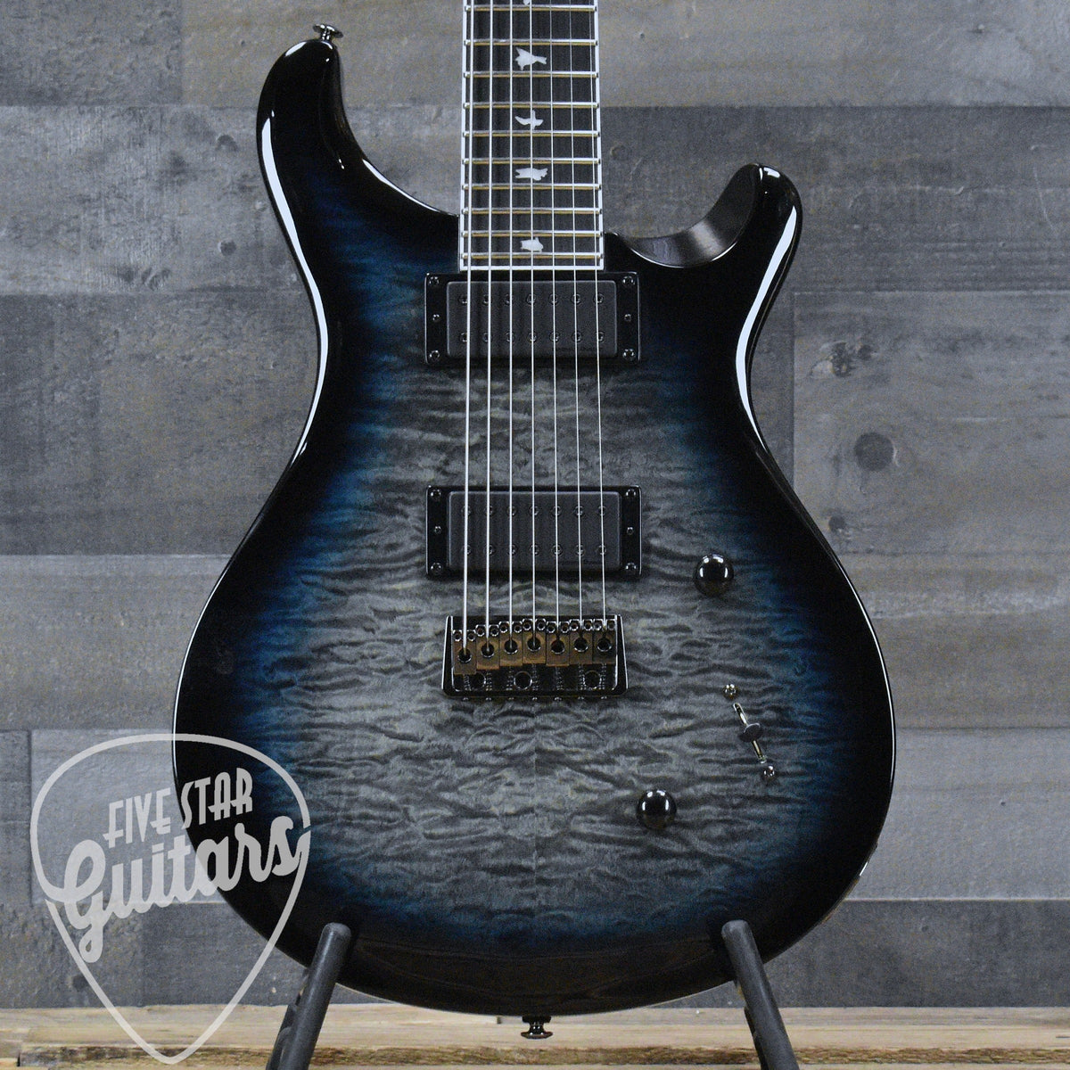 PRS SE Mark Holcomb 7 String - Holcomb Blue Burst with Gigbag