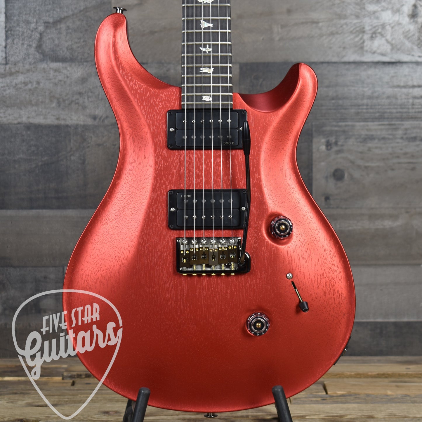 Paul Reed Smith 2025 Standard 24 Satin - Red Apple Metallic with Hard Shell Case