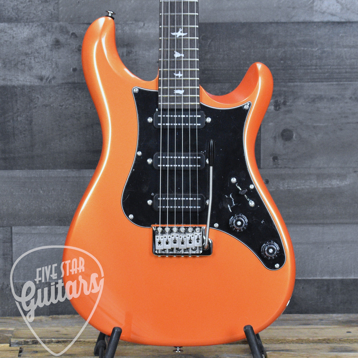 Paul Reed Smith SE NF3 Maple Fingerboard - Metallic Orange with Gig Bag
