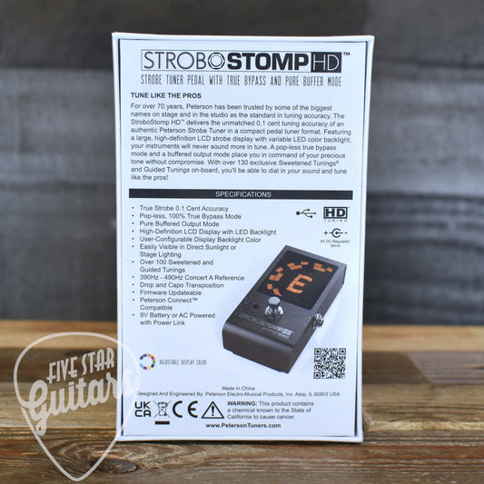 Peterson StroboStomp HD Tuner