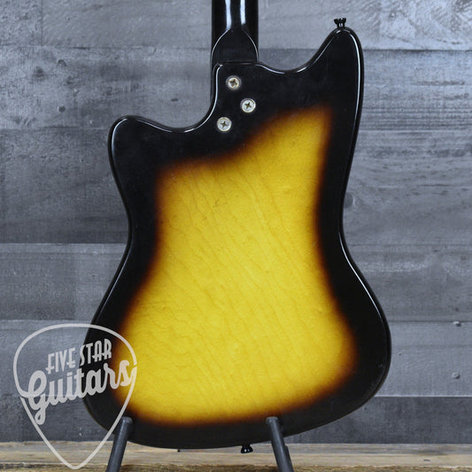 Pre-Owned 1965 Harmony Silhouette H15 - Sunburst with Chipboard Case