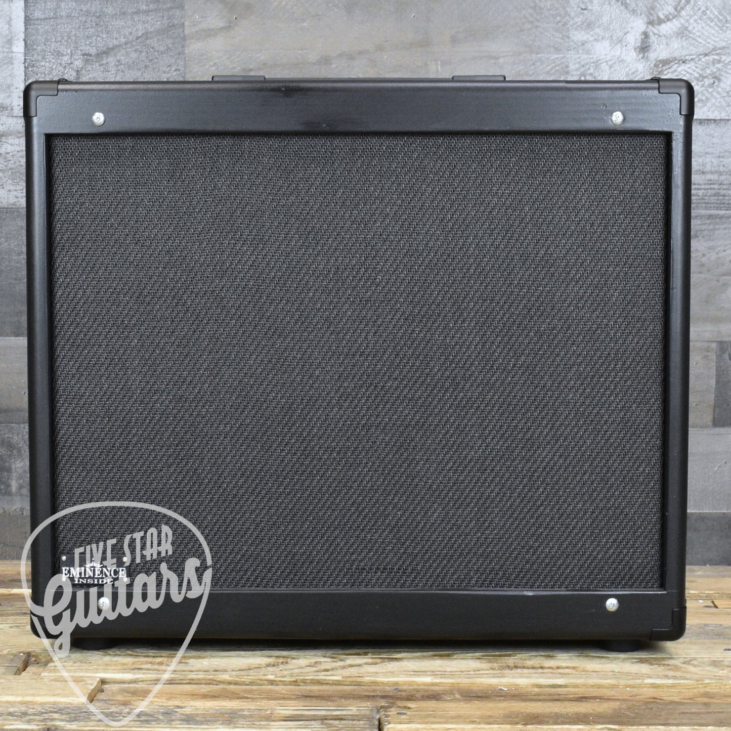 Pre-Owned Custom Build 2x10 Pine Cab - Black with Eminence Lil' Buddy Speakers