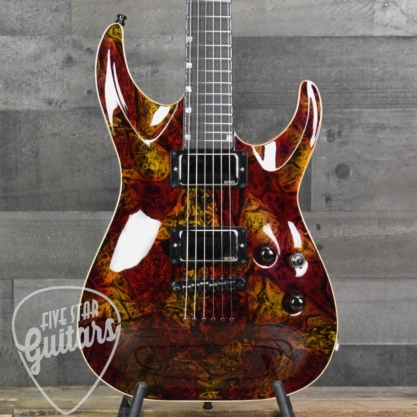 Pre-Owned ESP USA HORIZON-II - Hellfire with Hardshell Case