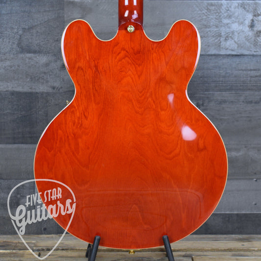 Pre-Owned Epiphone Back to the Future ES-345 - Cherry Red with Hardshell Case