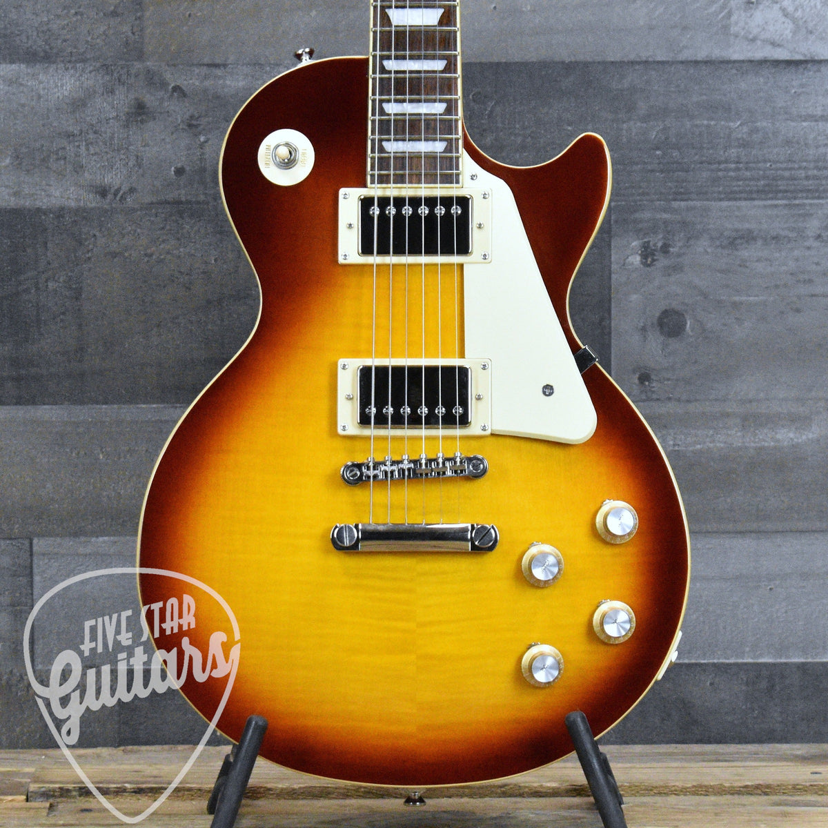 Pre-Owned Epiphone Les Paul Standard '60s - Ice Tea Burst with Hard Shell Case
