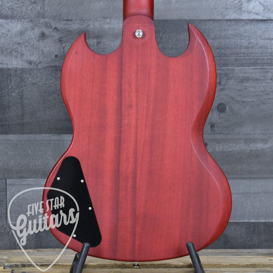 Pre-Owned Epiphone SG Classic Worn P90 - Vintage Cherry with Gig Bag