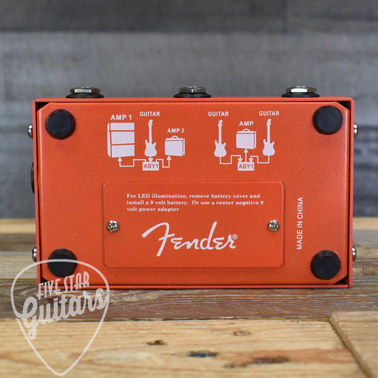 Pre-Owned Fender 2-Switch ABY Pedal