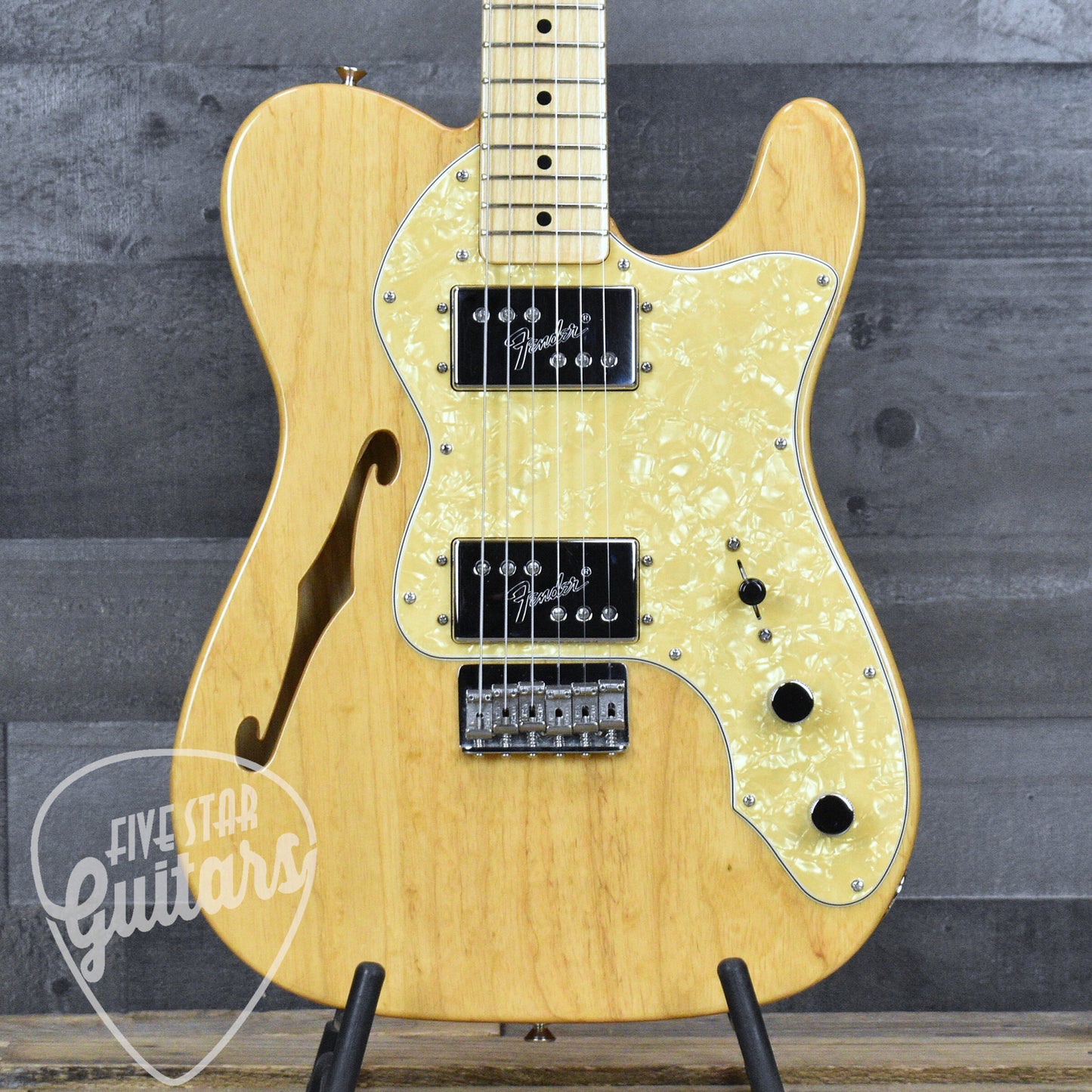 Pre-Owned Fender '72 Thinline Telecaster - Natural with Gigbag