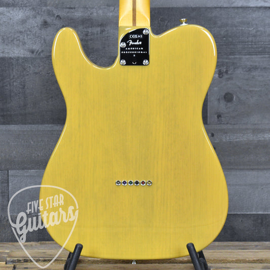 Pre-Owned Fender American Professional II Telecaster - Butterscotch Blonde with Hardshell Case