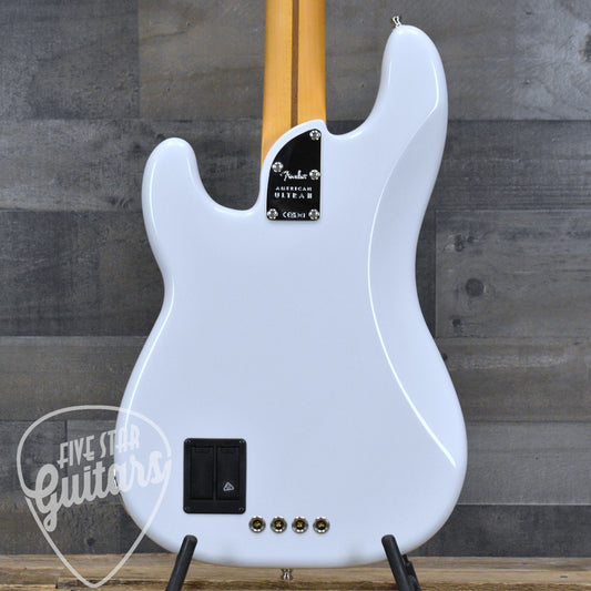 Pre-Owned Fender American Ultra II Precision Bass - Avalanche with Hardshell Case