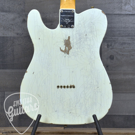 Pre-Owned Fender Custom Shop '61 Telecaster - Aged Olympic White with Hardshell Case